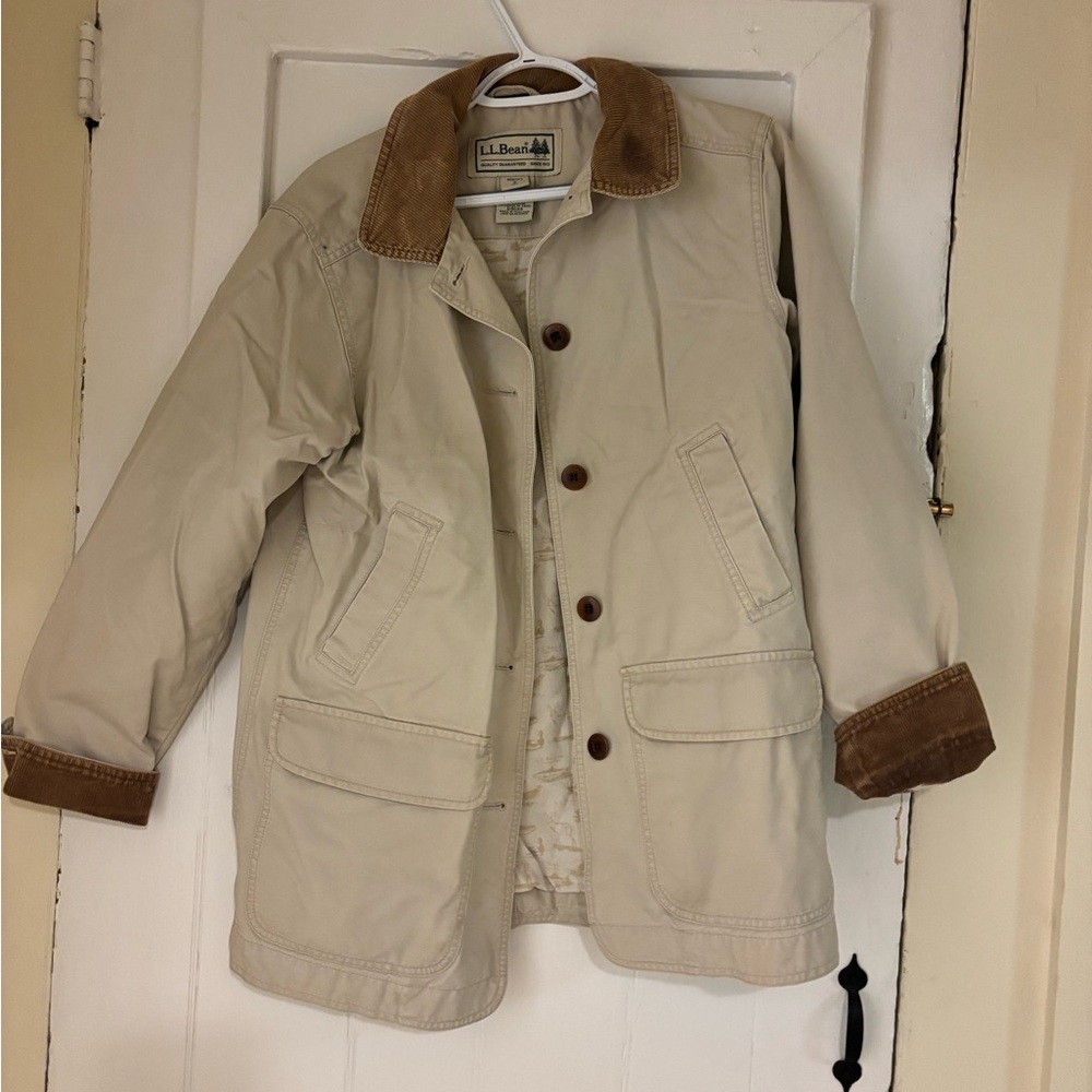 L.L. Bean Tan and Brown Outerwear